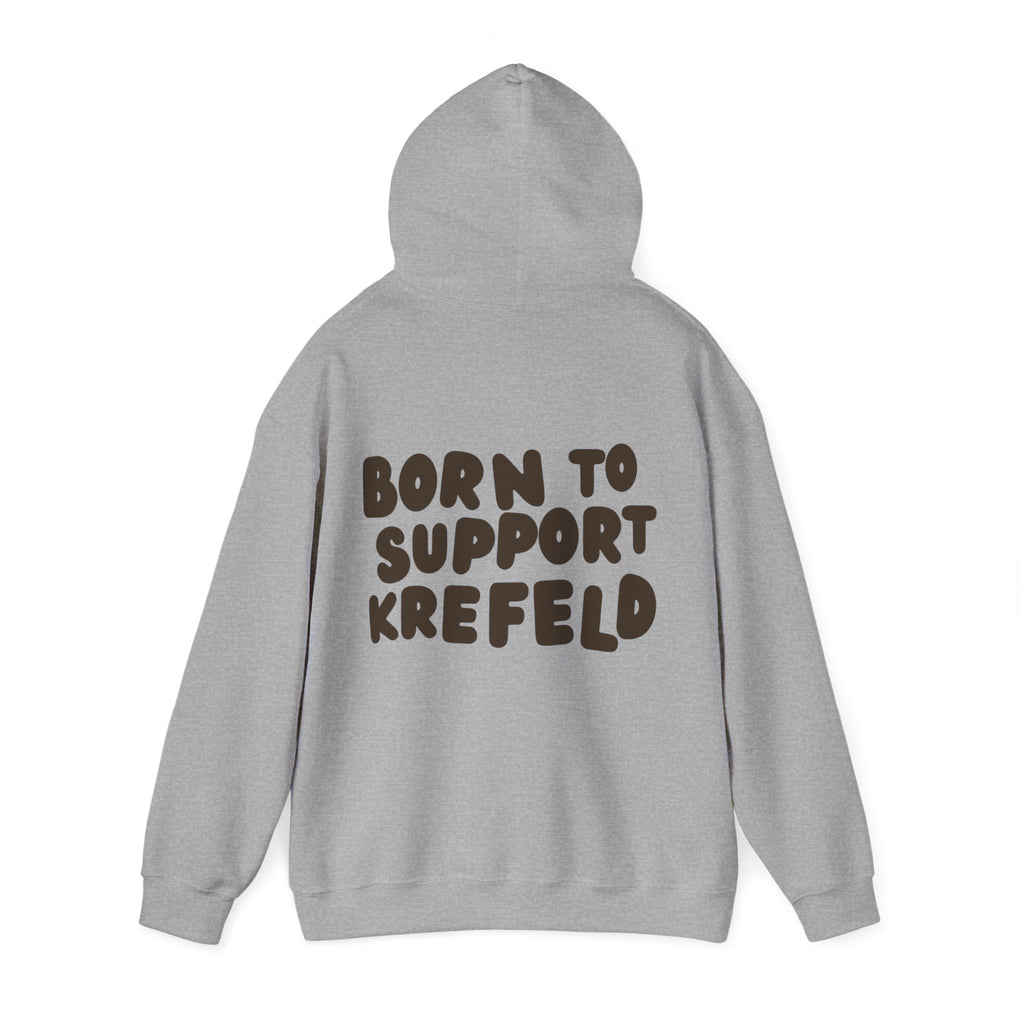 Born to Support Krefeld Hoodie – Streetwear Pullover | ORGNL Fabrics