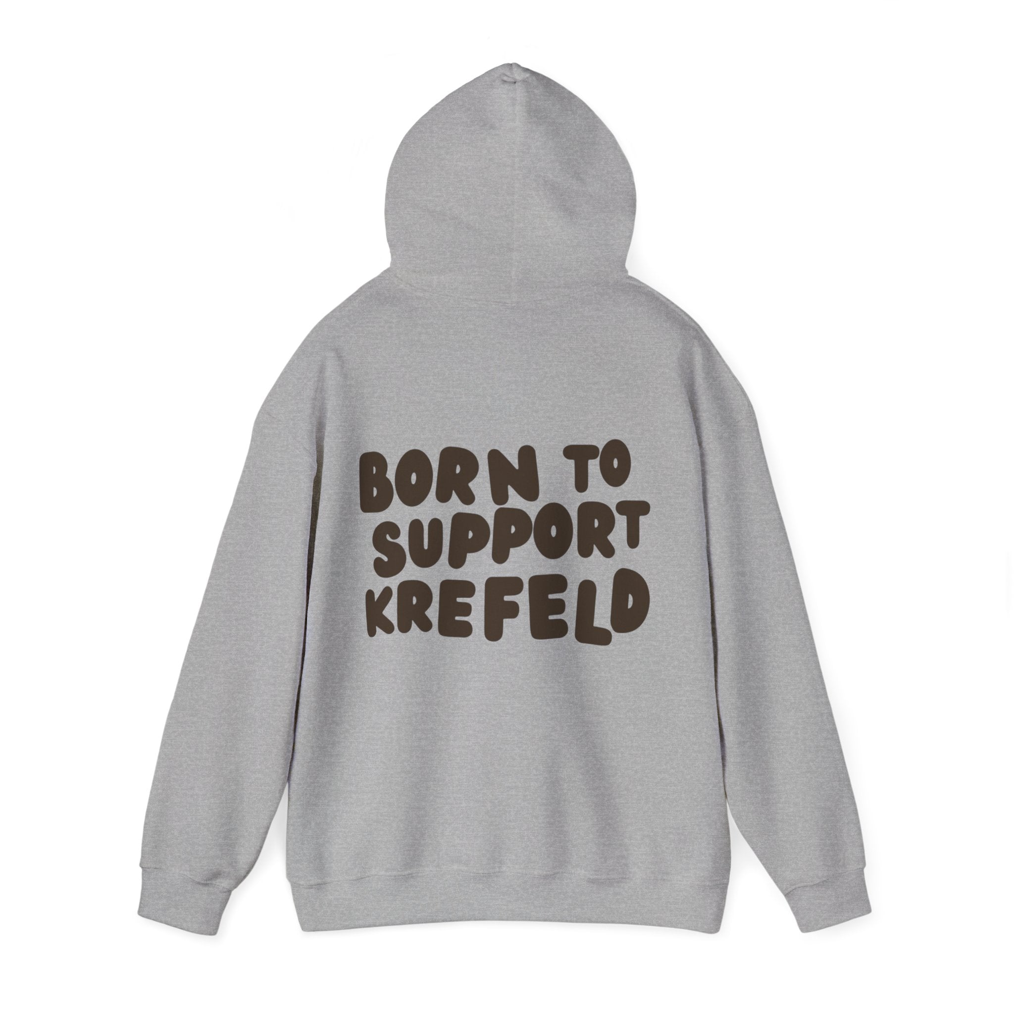 Born to Support Krefeld Hoodie – Streetwear Pullover | ORGNL Fabrics