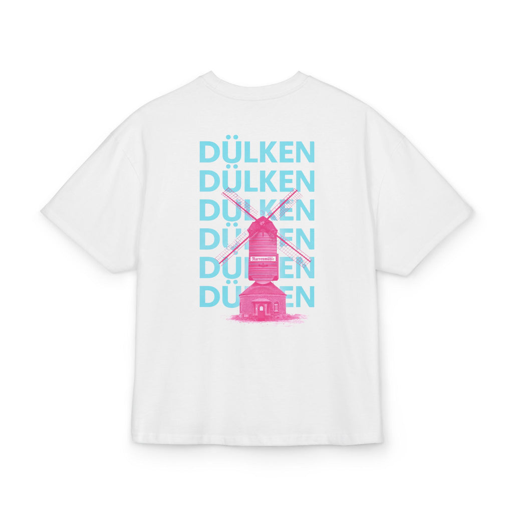 Dülken Narrenmühle Neon Graphic Heavy Oversized T-Shirt – Wear your City Kollektion | ORGNL Fabrics