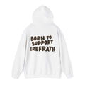 Born to Support Grefrath Hoodie Backprint – Wear your City Kollektion | ORGNL Fabrics