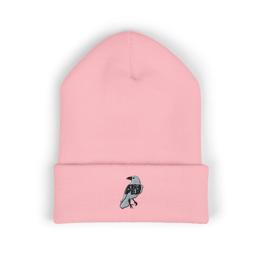 Krähfeld Raven Beanie — Bestickter Rabe | ORGNL Fabrics
