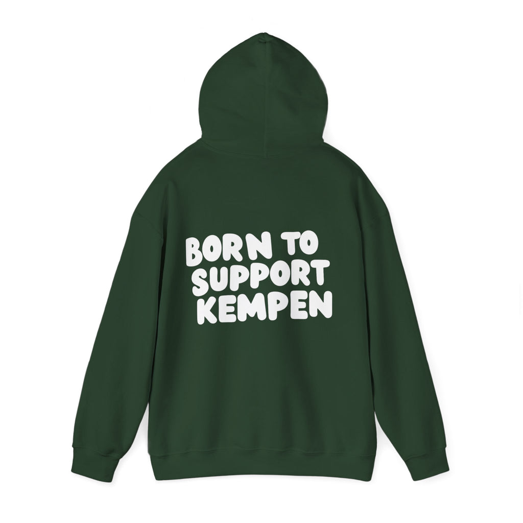 Born to Support Kempen Hoodie Backprint – Wear your City Kollektion | ORGNL Fabrics