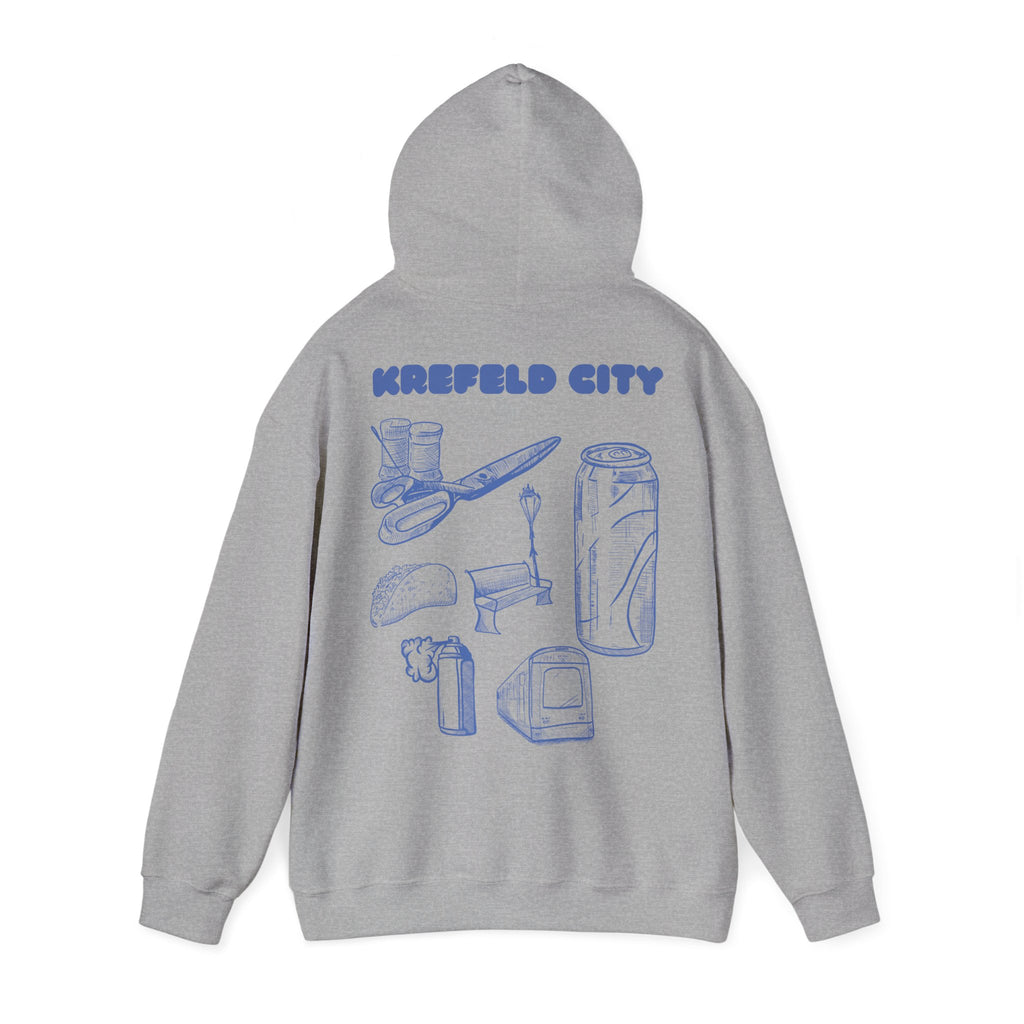Krefeld City ICONS Hoodie – Oversized Streetwear Pullover | ORGNL Fabrics