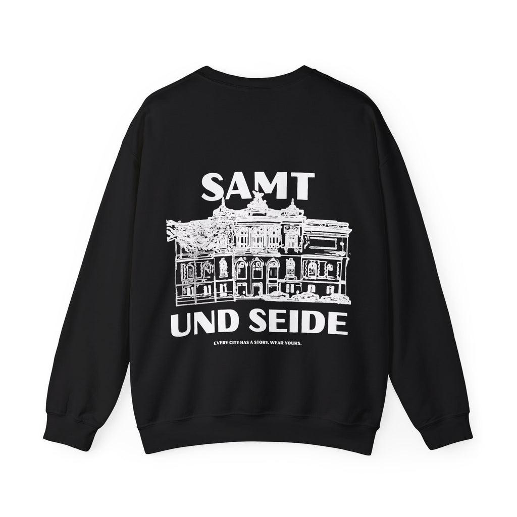 Samt & Seide Crewneck Sweater - Wear your City Kollektion | ORGNL Fabrics