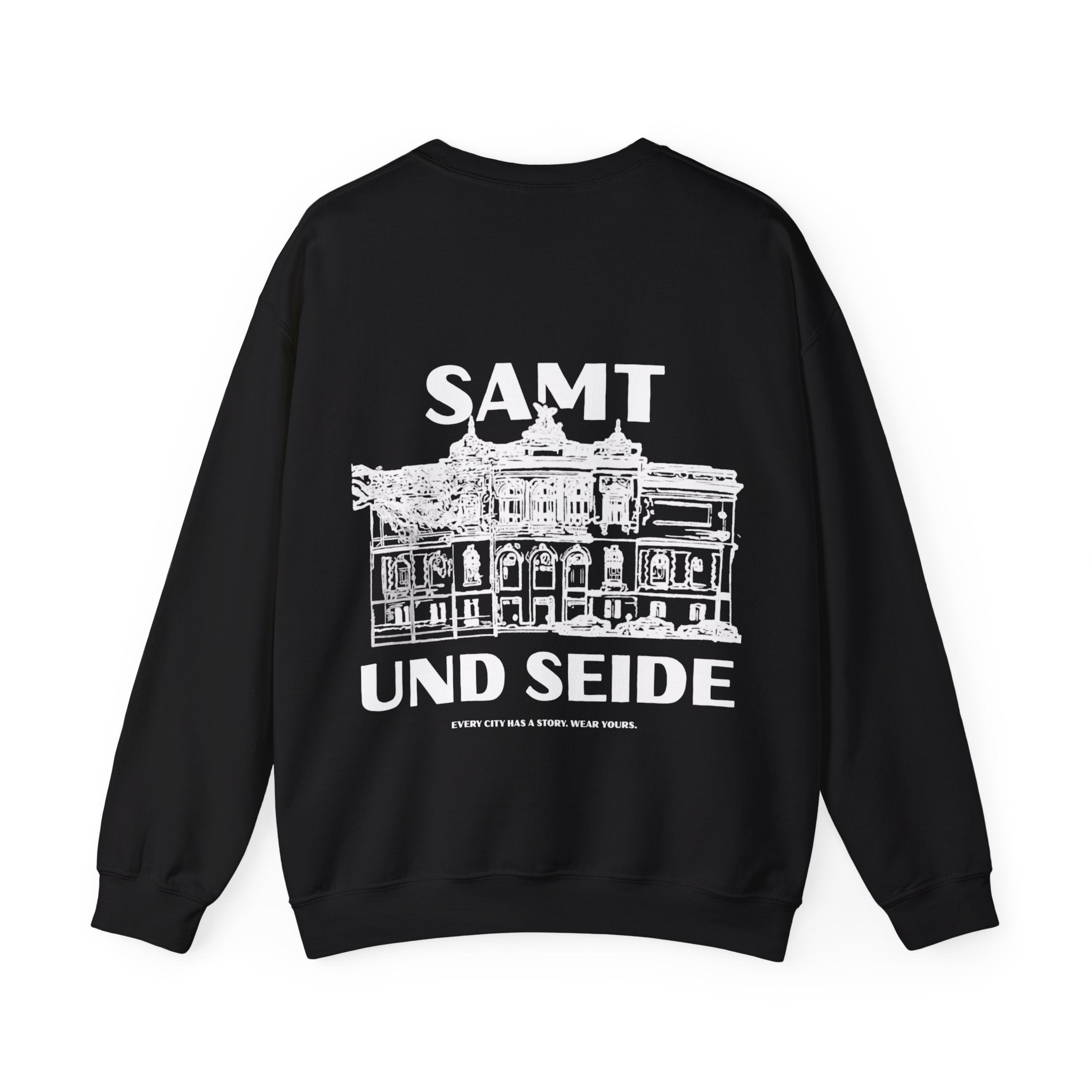 Samt & Seide Crewneck Sweater - Wear your City Kollektion | ORGNL Fabrics