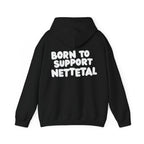 Born to Support Nettetal Hoodie Backprint – Wear your City Kollektion | ORGNL Fabrics