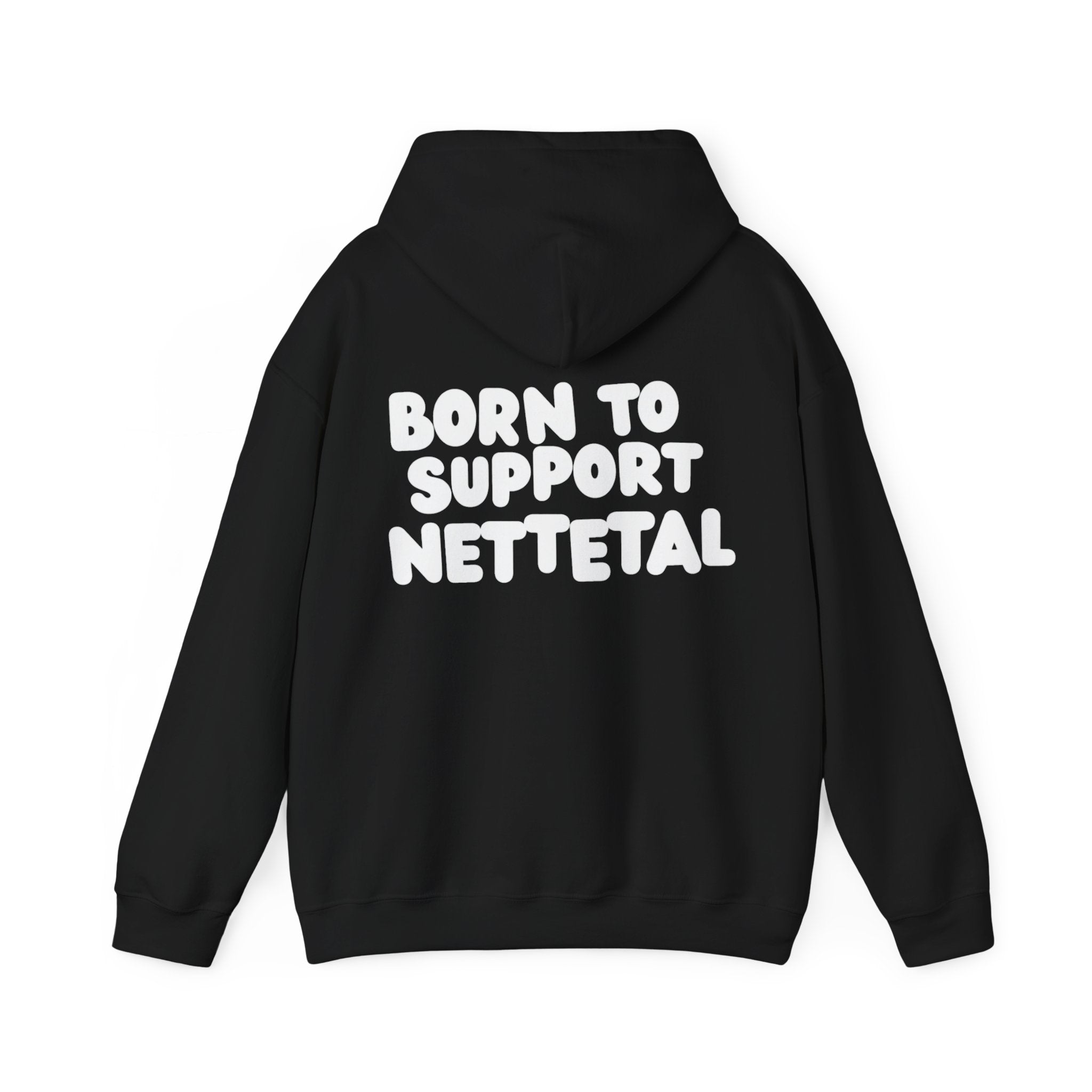 Born to Support Nettetal Hoodie Backprint – Wear your City Kollektion | ORGNL Fabrics