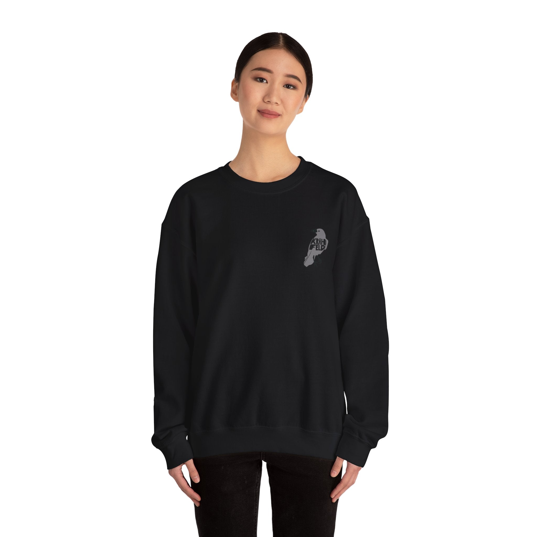 Krähe Logo Crewneck Sweater – Wear your City Kollektion | ORGNL Fabrics