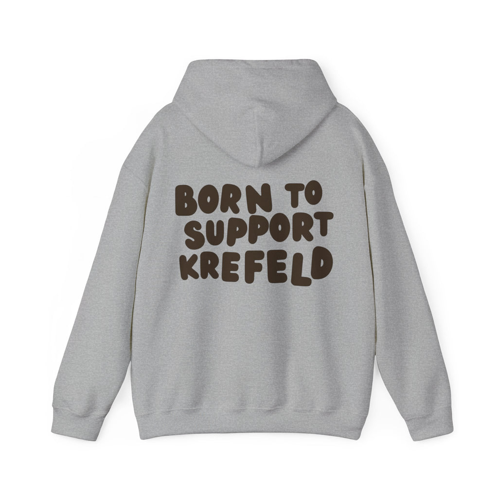 Born to Support Krefeld Hoodie – Streetwear Pullover | ORGNL Fabrics