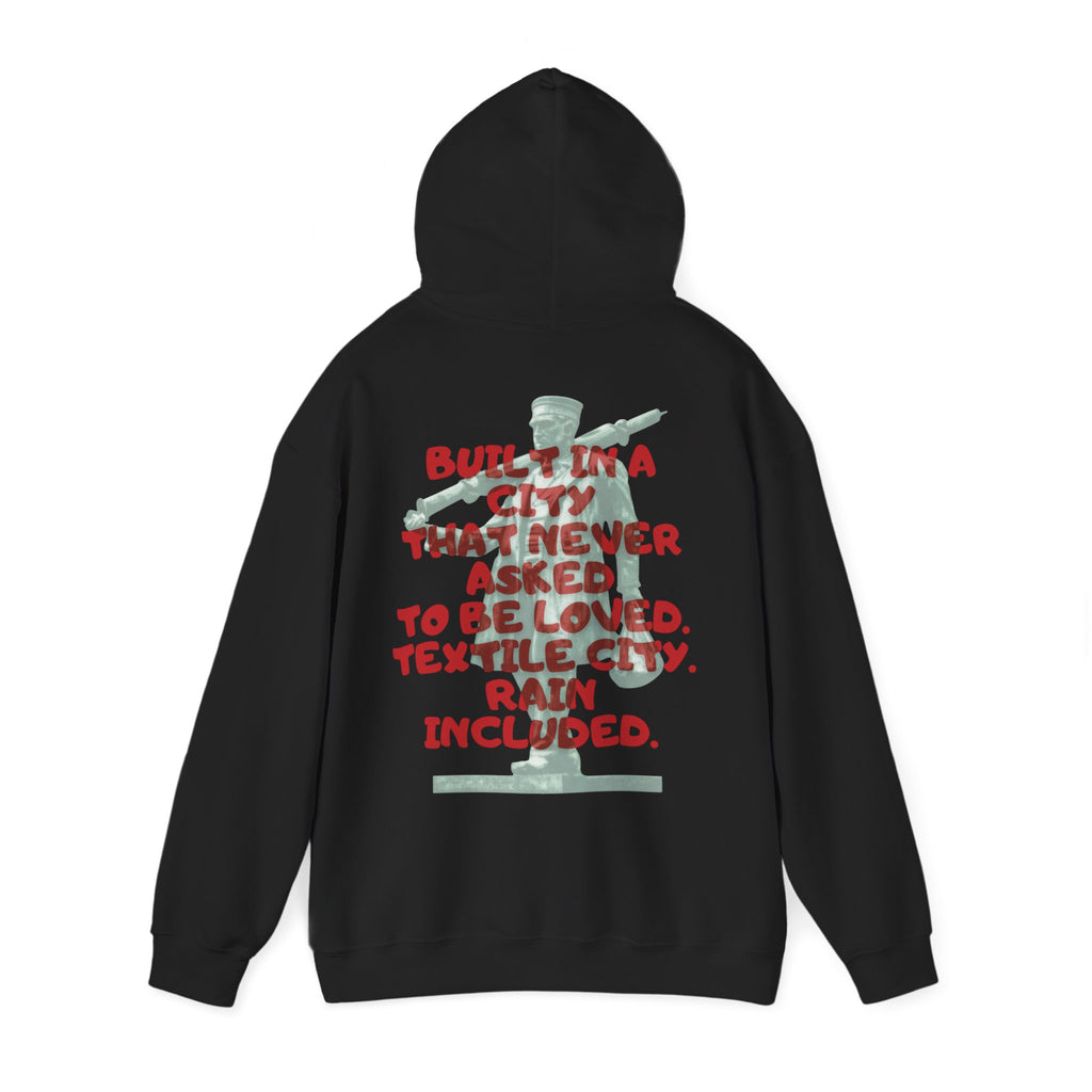 Krefeld Seidenweber Hoodie – Textile City Streetwear Pullover | ORGNL Fabrics
