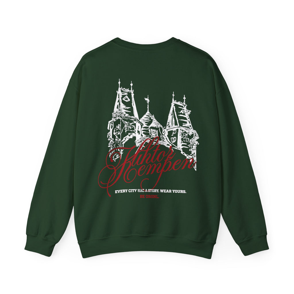 Kuhtor Kempen Crewneck Sweater Backprint – Wear your City Kollektion | ORGNL Fabrics