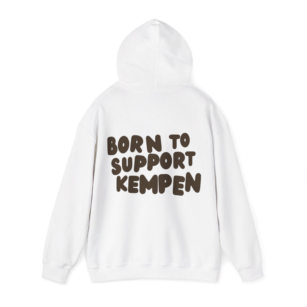 Born to Support Kempen Hoodie Backprint – Wear your City Kollektion | ORGNL Fabrics