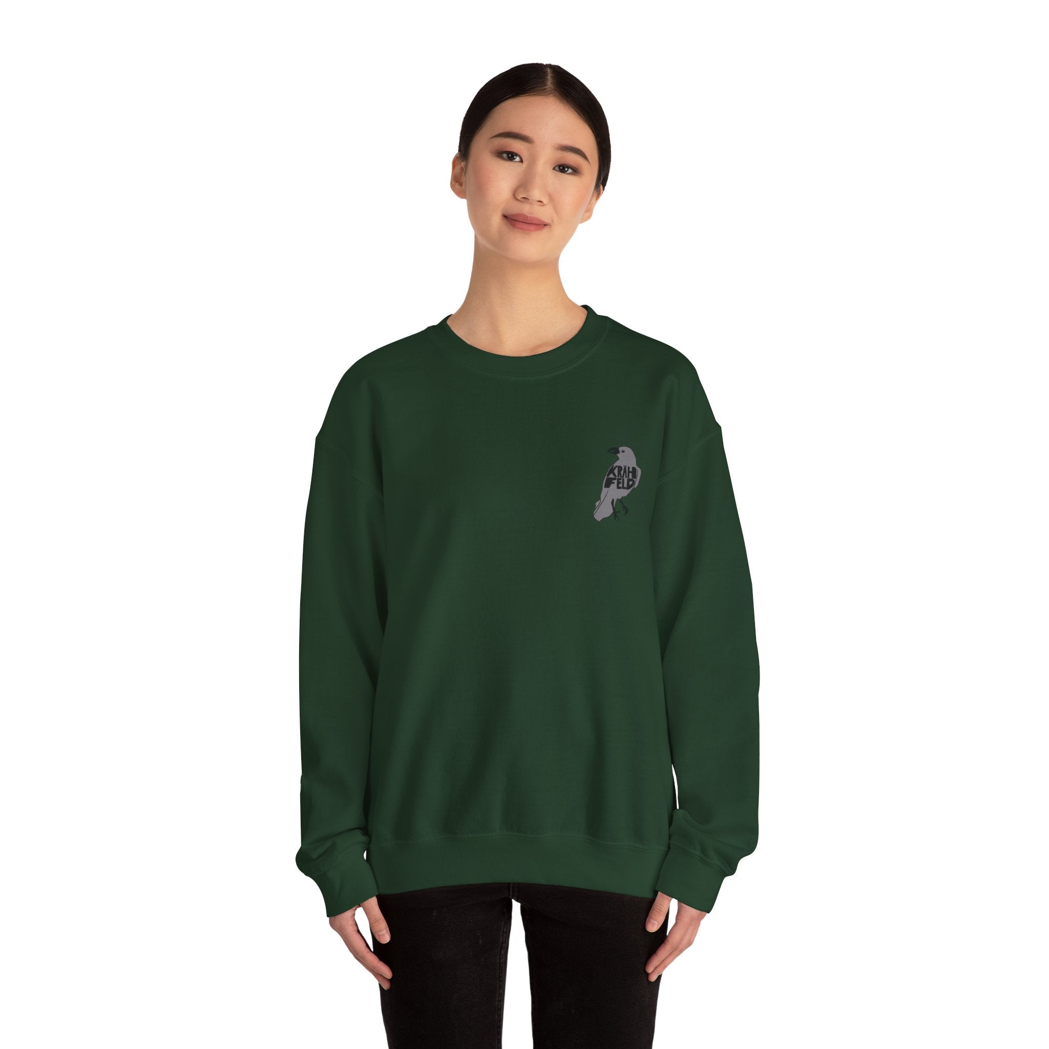 Krähe Logo Crewneck Sweater – Wear your City Kollektion | ORGNL Fabrics