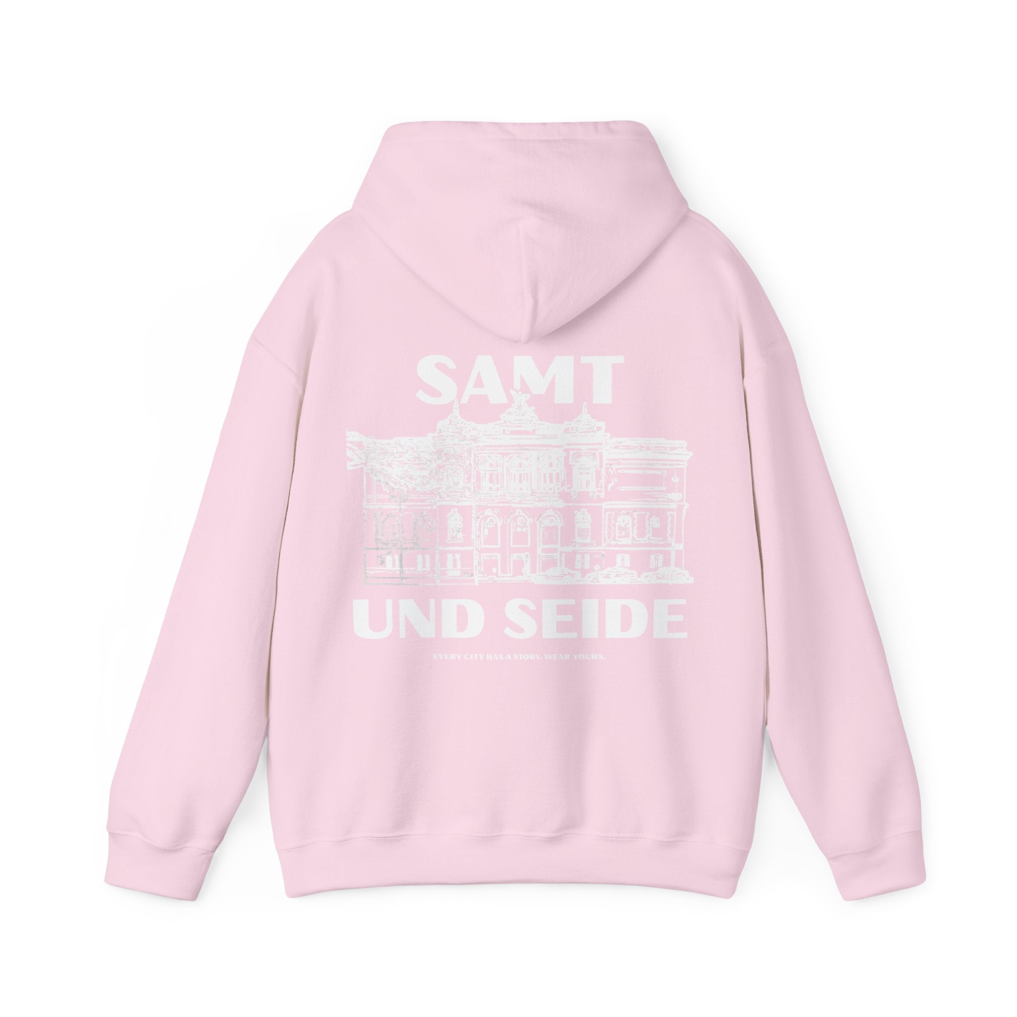 Samt & Seide Hoodie – Wear your City Kollektion | ORGNL Fabrics