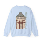 Mönchengladbach Wasserturm Crewneck Sweater Backprint – Wear your City Kollektion | ORGNL Fabrics