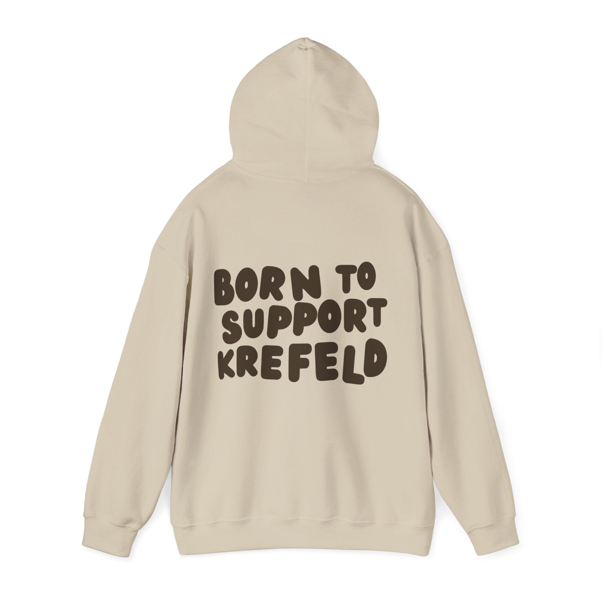 Born to Support Krefeld Hoodie – Streetwear Pullover | ORGNL Fabrics