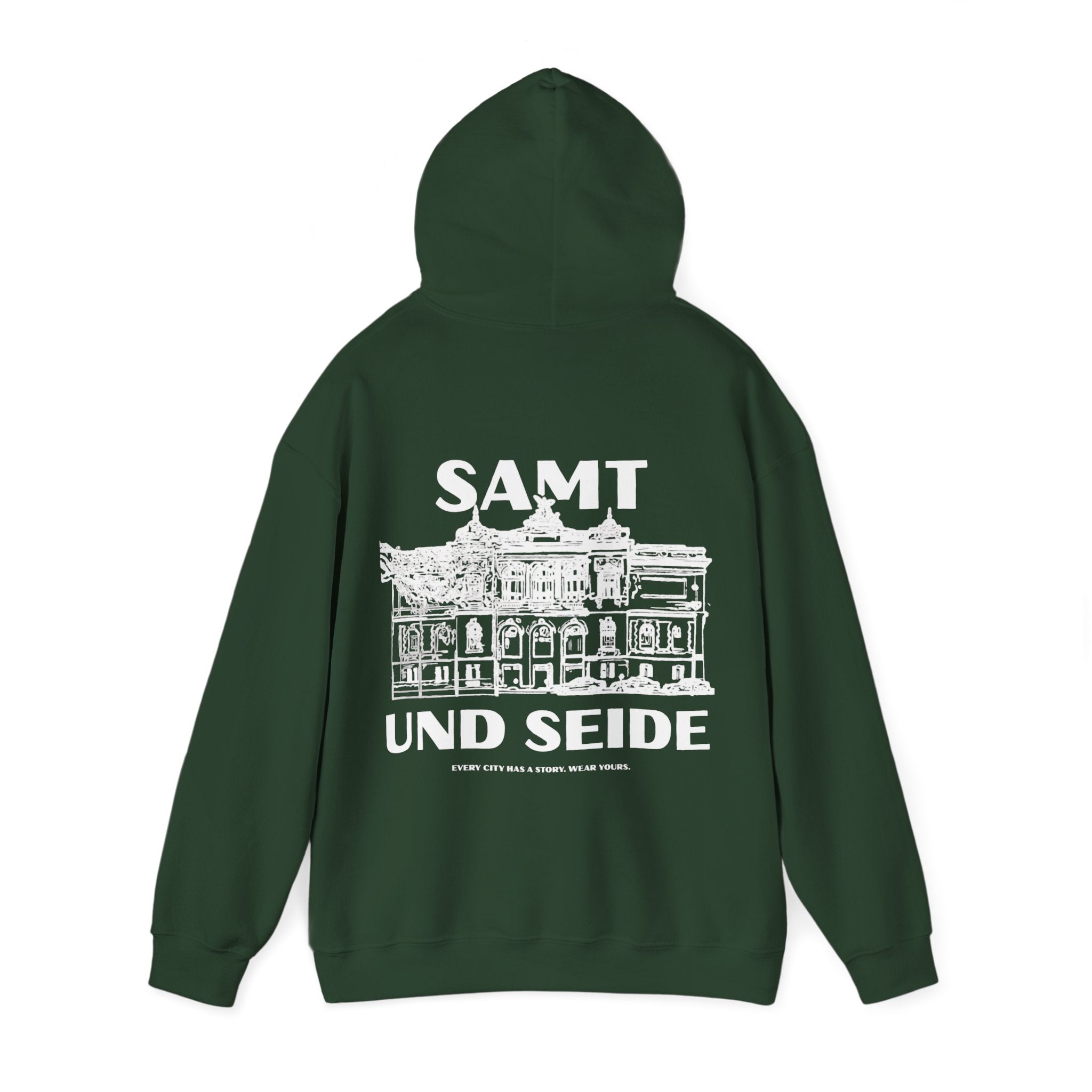 Samt & Seide Hoodie – Wear your City Kollektion | ORGNL Fabrics