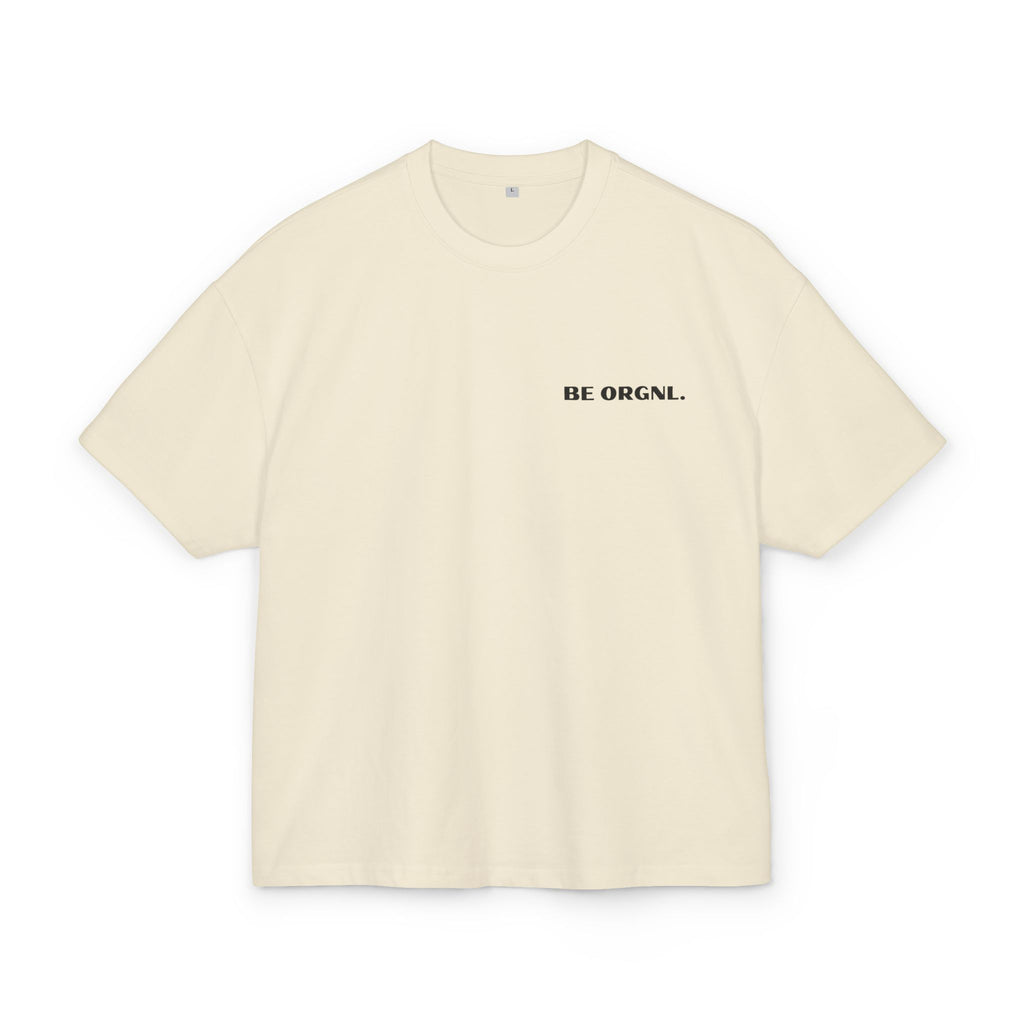 Samt & Seide Heavy Oversized T-Shirt Backprint – Wear your City Kollektion | ORGNL Fabrics