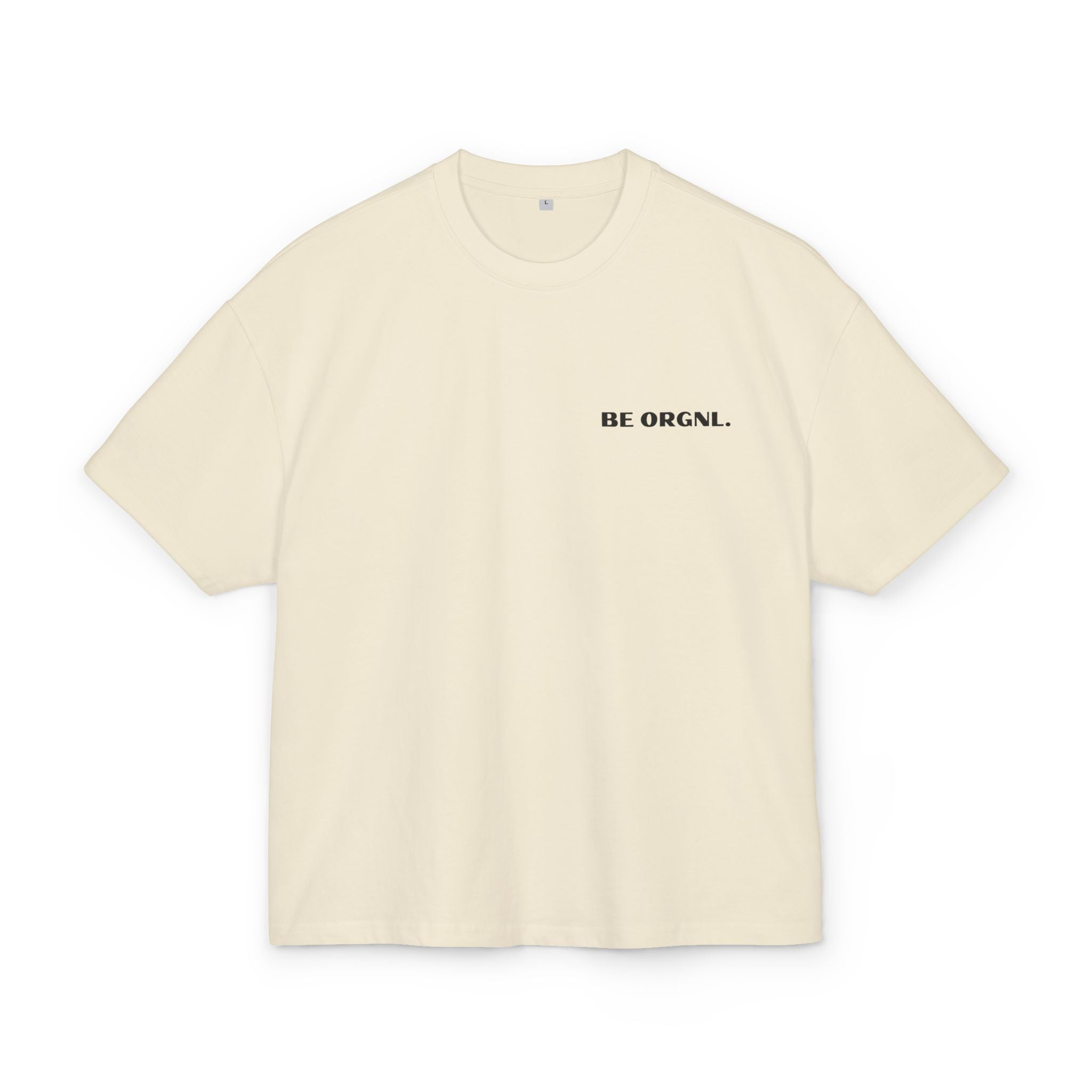 Samt & Seide Heavy Oversized T-Shirt Backprint – Wear your City Kollektion | ORGNL Fabrics