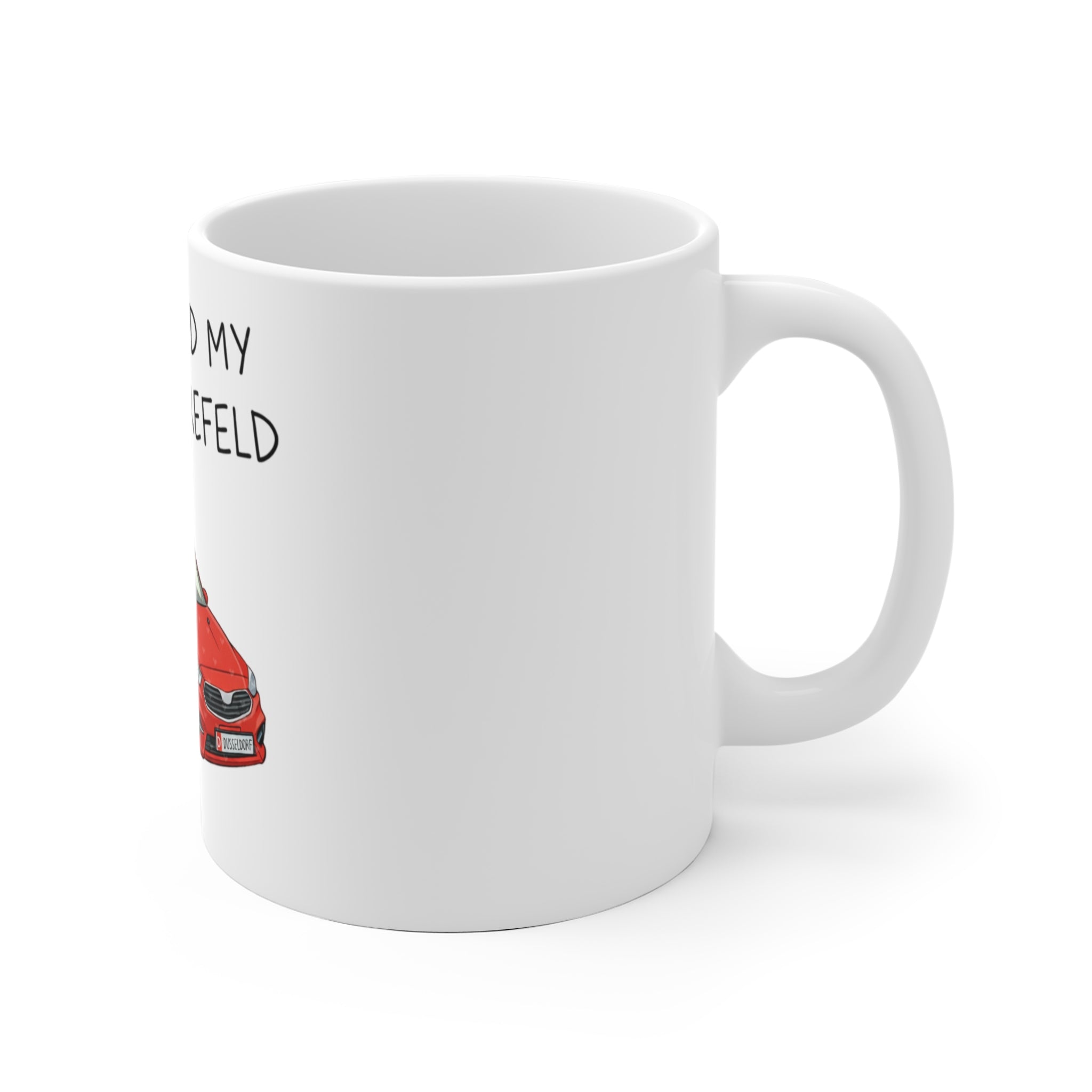 I Survived My Trip To Krefeld Tasse — Krefeld Meme | ORGNL Fabrics