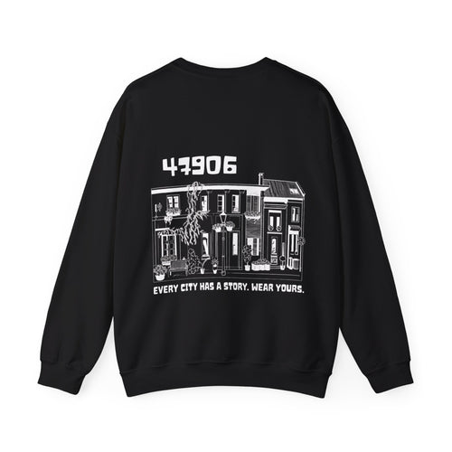 47906 Kempen Altstadt Crewneck Sweater Backprint – Wear your City Kollektion | ORGNL Fabrics