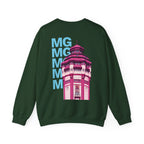 Mönchengladbach Wasserturm Neon Graphic Crewneck Sweater – Wear your City Kollektion | ORGNL Fabrics