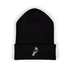 Krähfeld Raven Beanie — Bestickter Rabe | ORGNL Fabrics