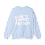 Born to Support Viersen Crewneck Sweater Backprint – Wear your City Kollektion | ORGNL Fabrics