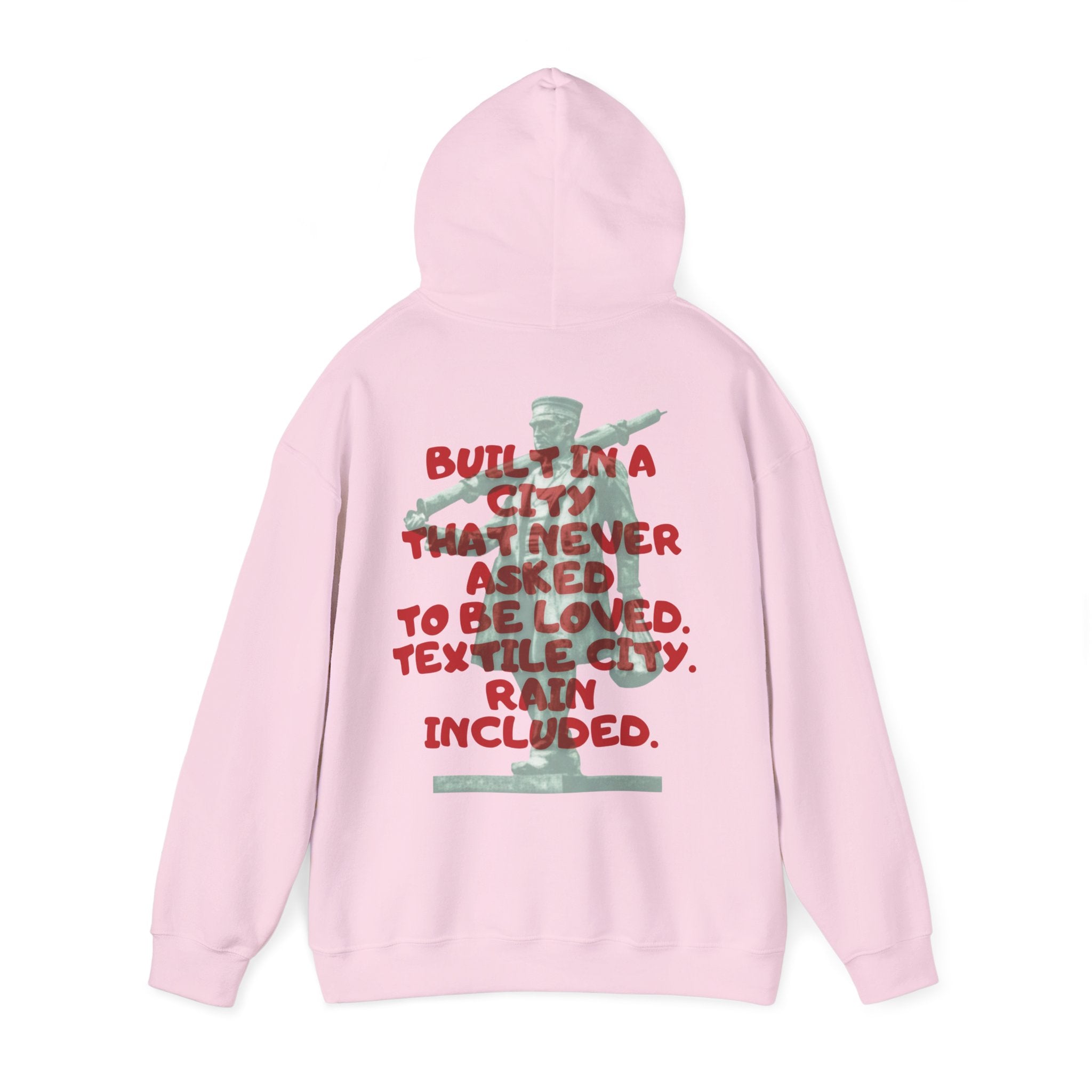 Krefeld Seidenweber Hoodie – Textile City Streetwear Pullover | ORGNL Fabrics