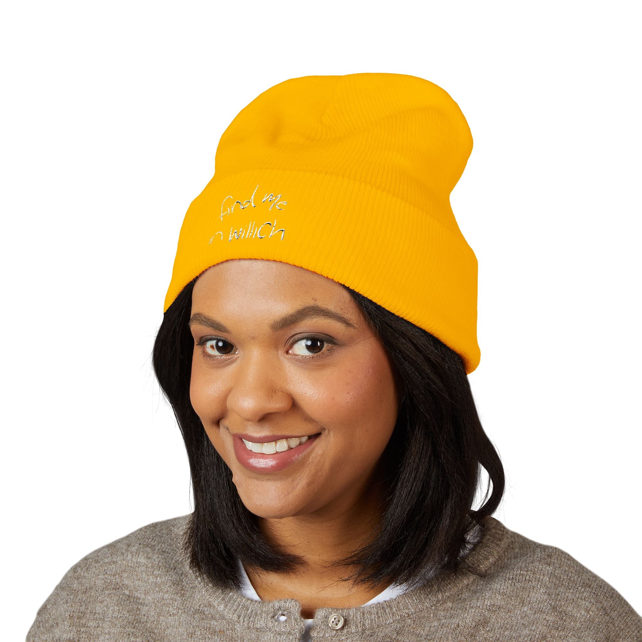 Find Me In Willich Beanie – Wear your City Kollektion | ORGNL Fabrics