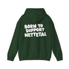 Born to Support Nettetal Hoodie Backprint – Wear your City Kollektion | ORGNL Fabrics