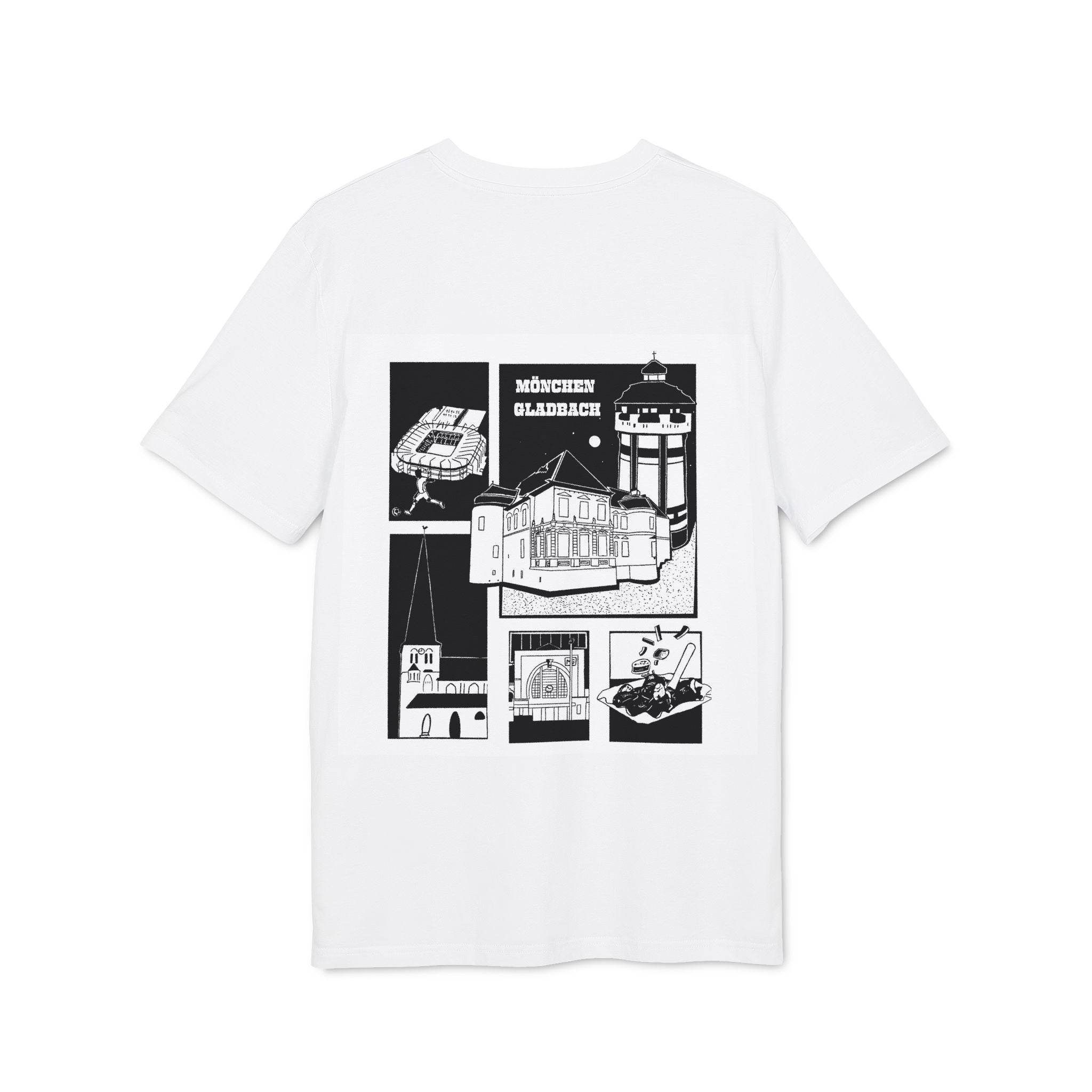 Mönchengladbach Stories Slim Fit T-Shirt – Wear your City Kollektion | ORGNL Fabrics