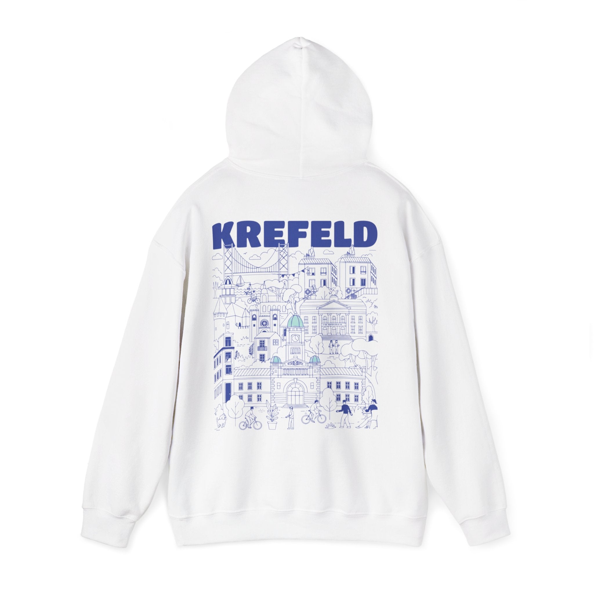 Krefeld Skyline Hoodie – Streetwear Pullover | ORGNL Fabrics
