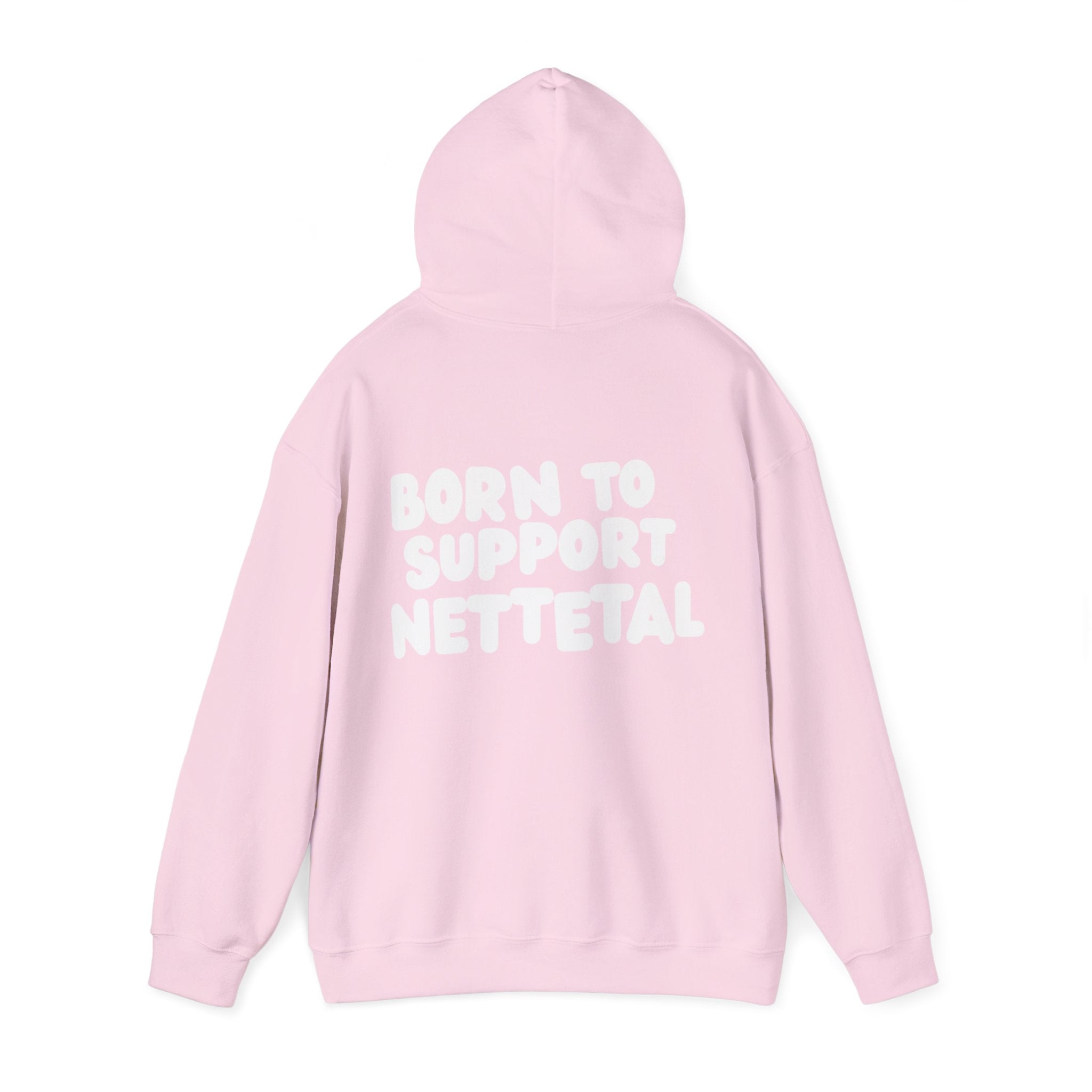 Born to Support Nettetal Hoodie Backprint – Wear your City Kollektion | ORGNL Fabrics