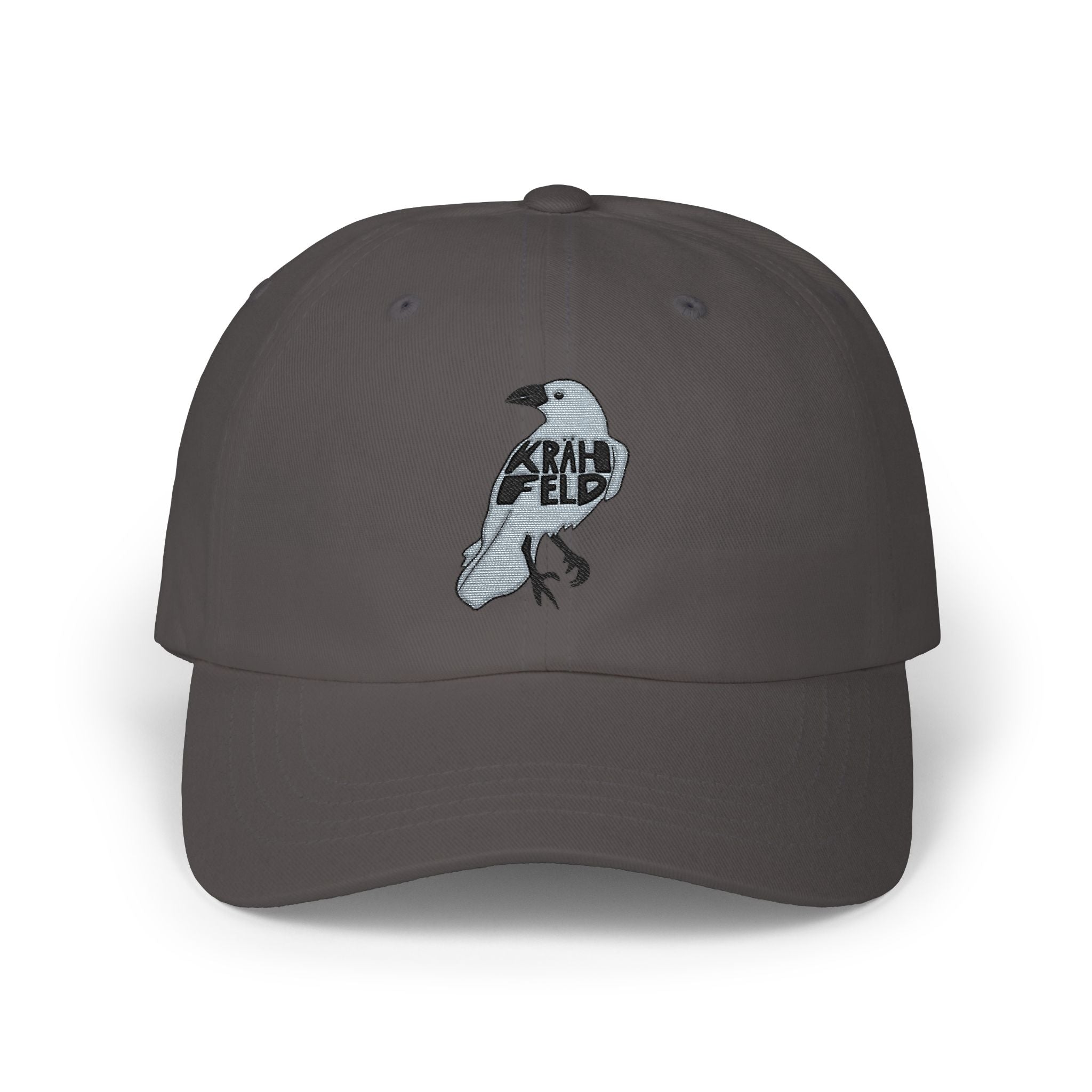 Krähfeld Raven Dad Cap — Bestickter Rabe | ORGNL Fabrics