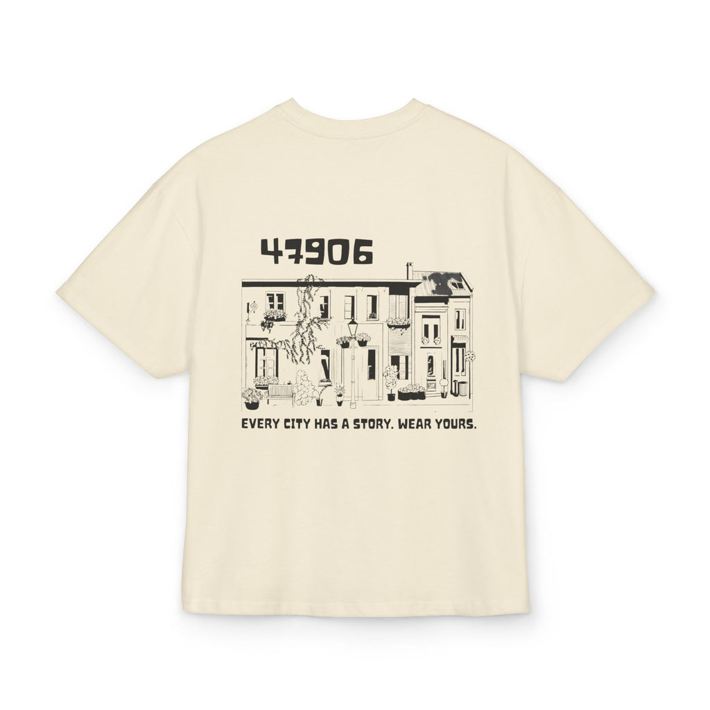 47906 Kempen Altstadt Heavy Oversized T-Shirt Backprint – Wear your City Kollektion | ORGNL Fabrics