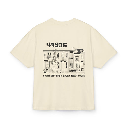 47906 Kempen Altstadt Heavy Oversized T-Shirt Backprint – Wear your City Kollektion | ORGNL Fabrics