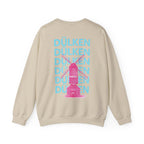 Dülken Narrenmühle Neon Graphic Crewneck Sweater – Wear your City Kollektion | ORGNL Fabrics