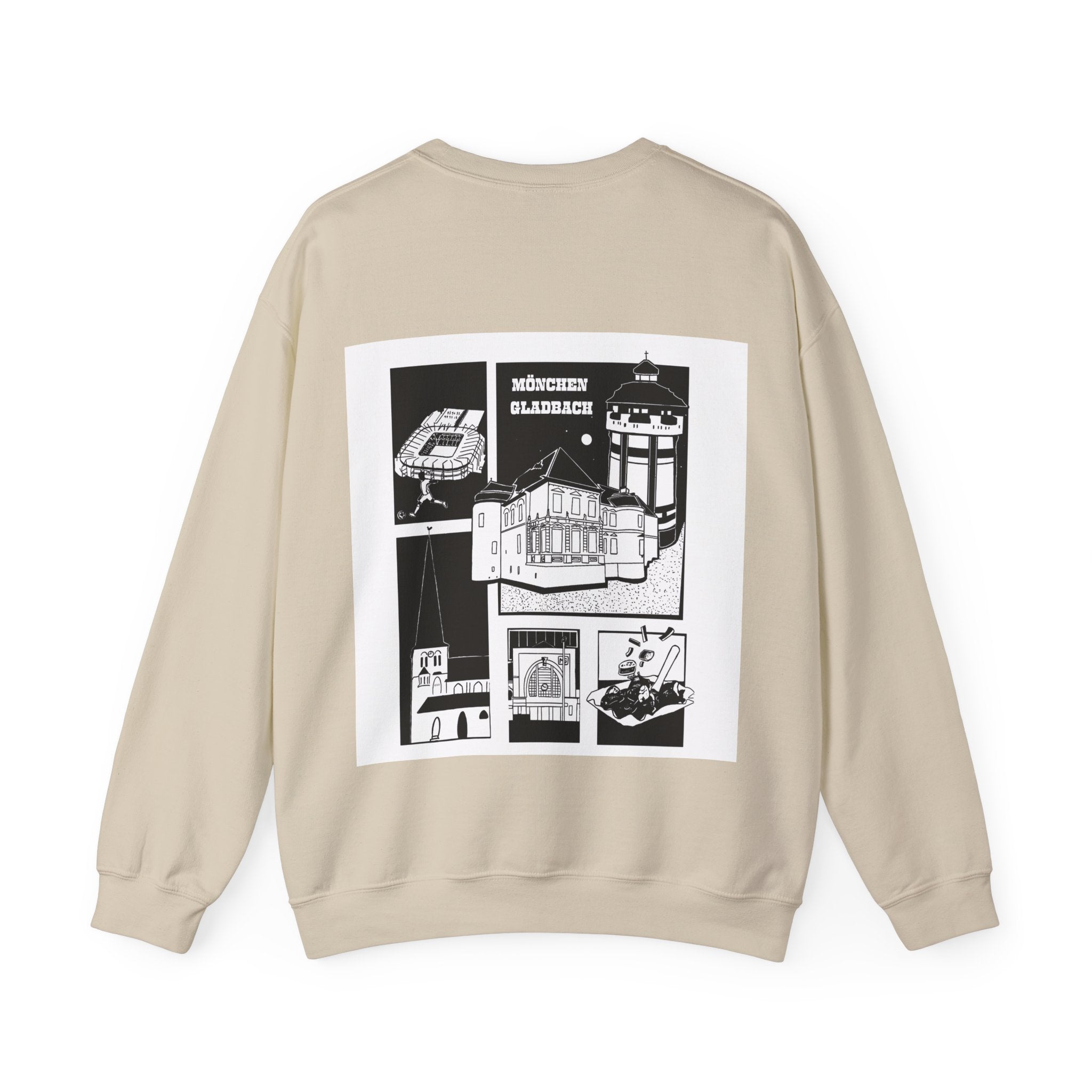 Mönchengladbach Stories Crewneck Sweater – Wear your City Kollektion | ORGNL Fabrics