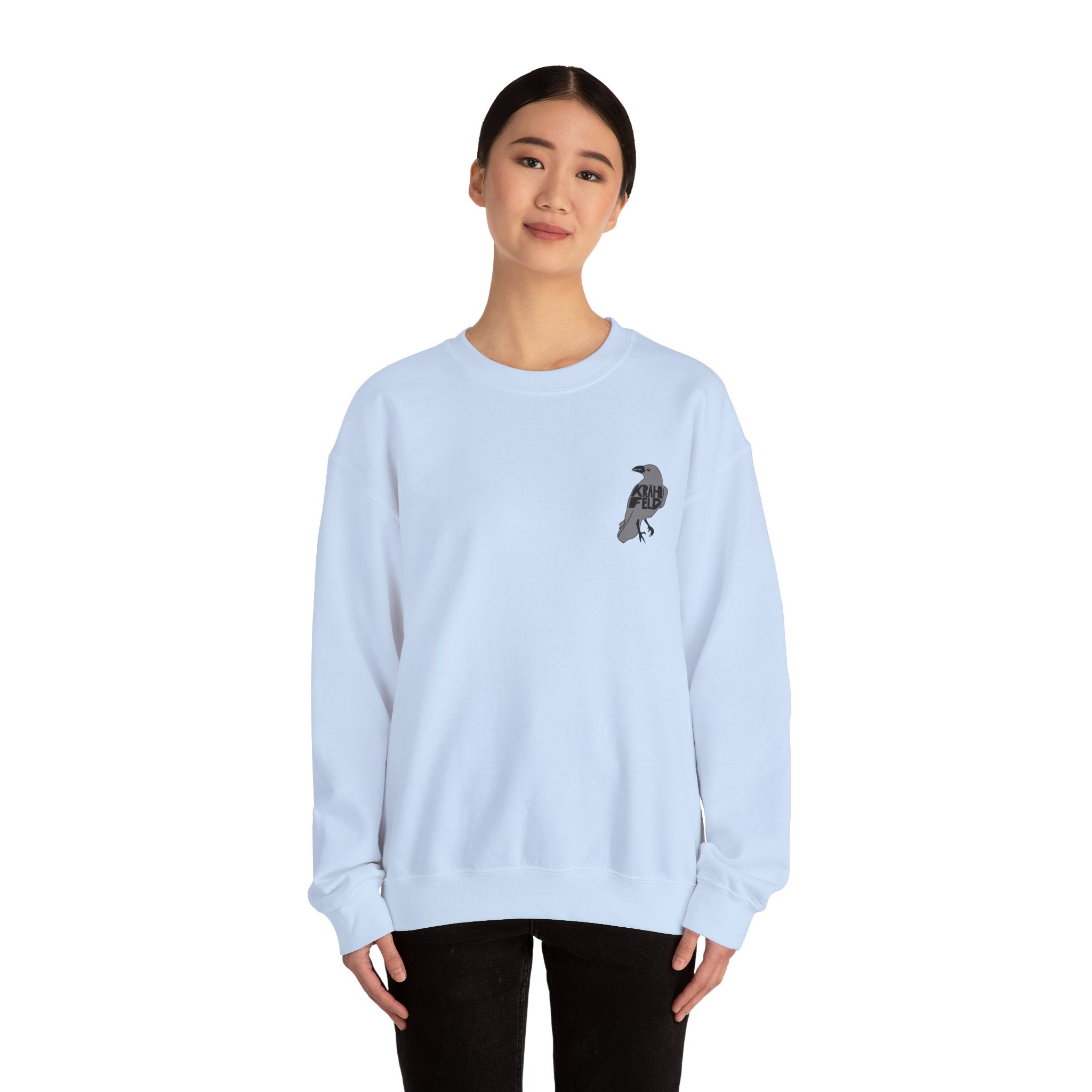 Krähe Logo Crewneck Sweater – Wear your City Kollektion | ORGNL Fabrics