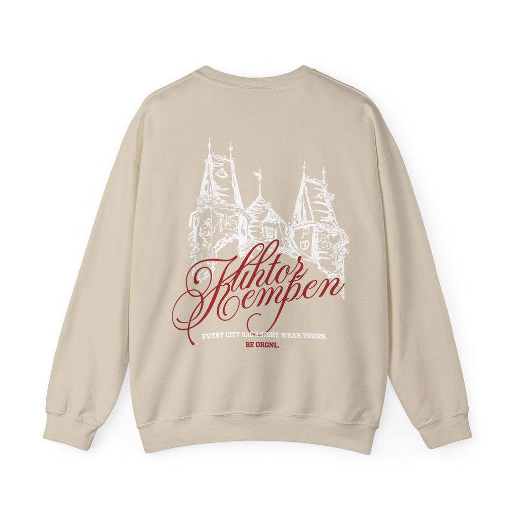 Kuhtor Kempen Crewneck Sweater Backprint – Wear your City Kollektion | ORGNL Fabrics