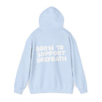 Born to Support Grefrath Hoodie Backprint – Wear your City Kollektion | ORGNL Fabrics