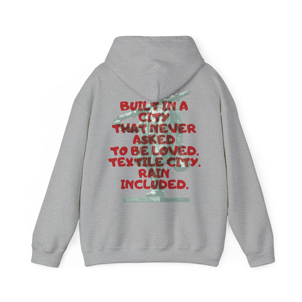 Krefeld Seidenweber Hoodie – Textile City Streetwear Pullover | ORGNL Fabrics