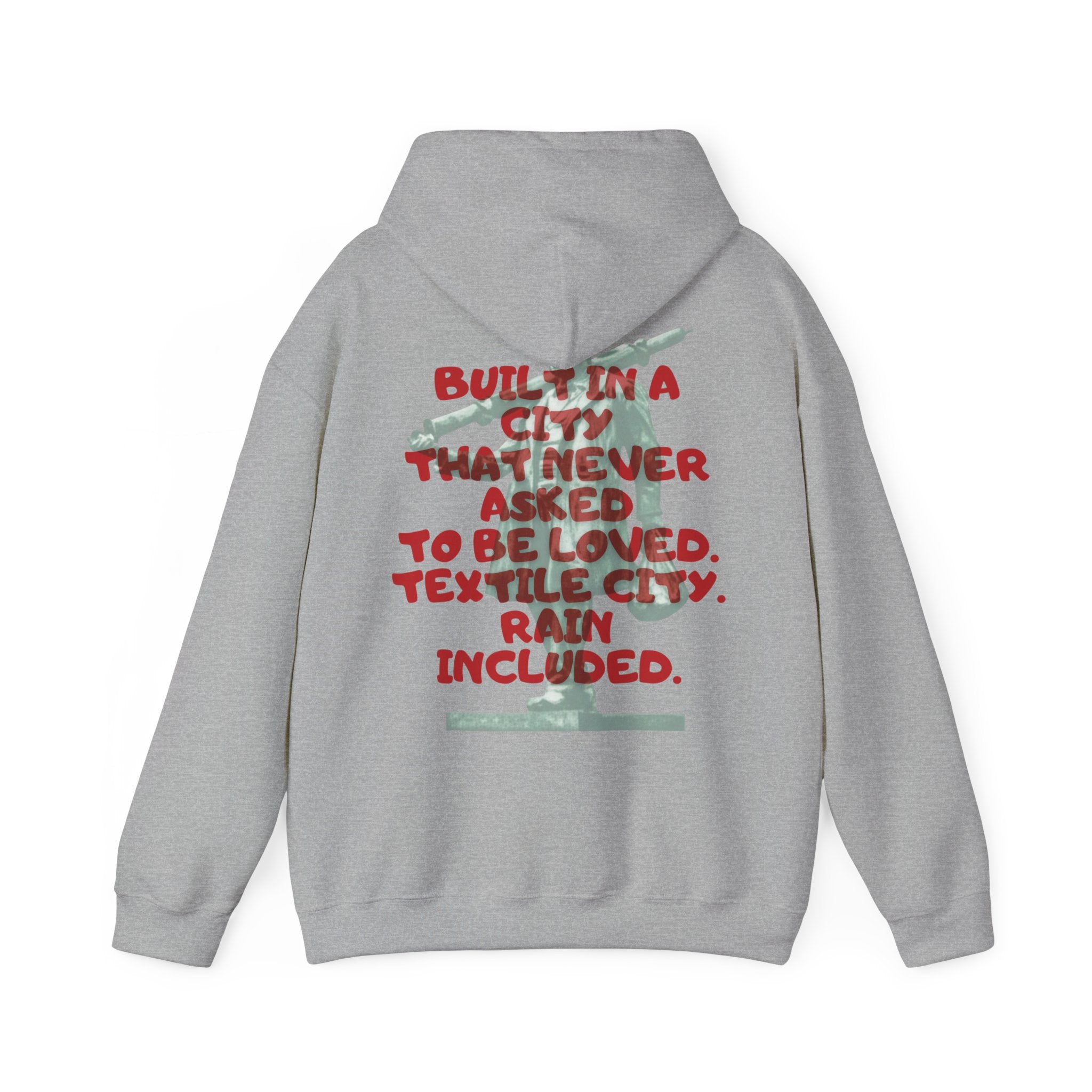 Krefeld Seidenweber Hoodie – Textile City Streetwear Pullover | ORGNL Fabrics