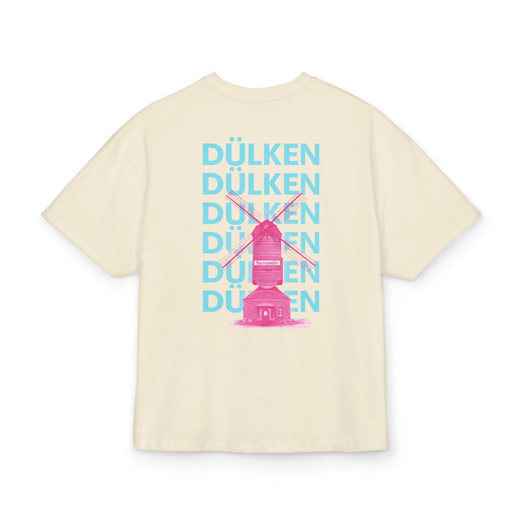 Dülken Narrenmühle Neon Graphic Heavy Oversized T-Shirt – Wear your City Kollektion | ORGNL Fabrics