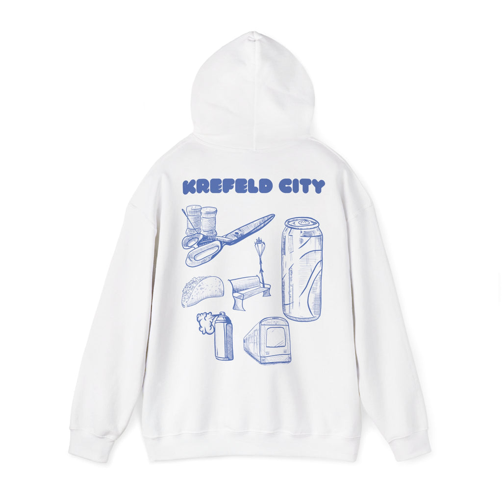 Krefeld City ICONS Hoodie – Oversized Streetwear Pullover | ORGNL Fabrics