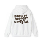 Born to Support Nettetal Hoodie Backprint – Wear your City Kollektion | ORGNL Fabrics