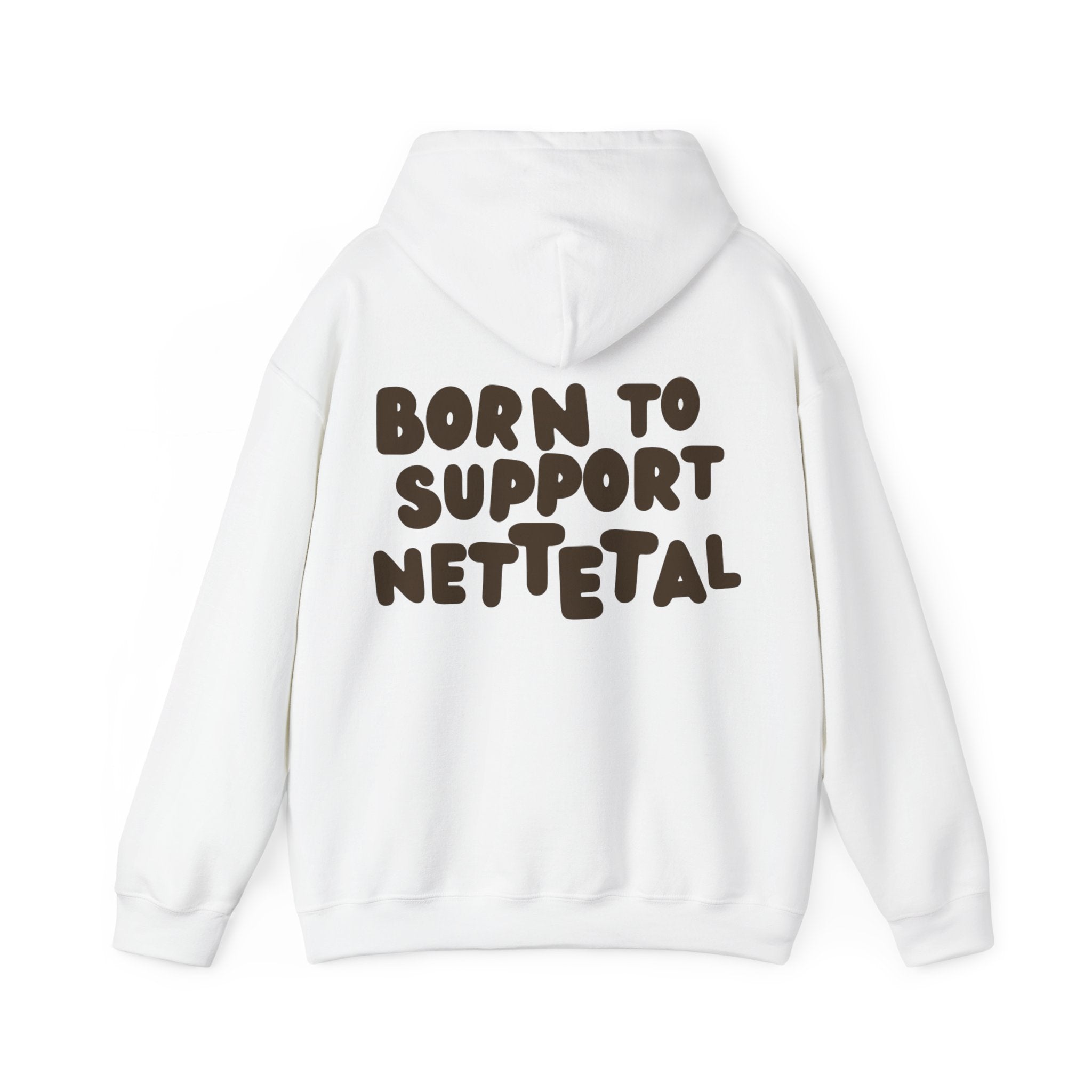 Born to Support Nettetal Hoodie Backprint – Wear your City Kollektion | ORGNL Fabrics