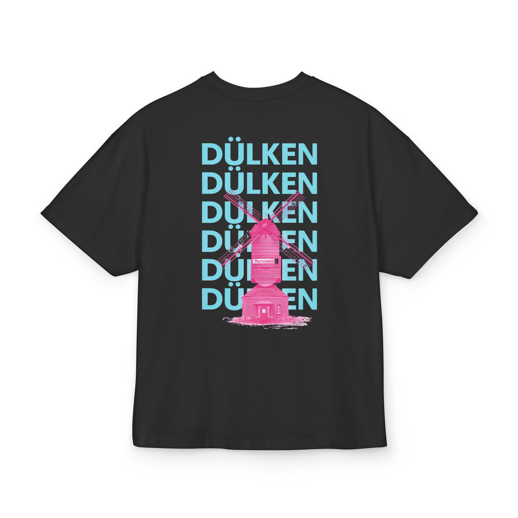 Dülken Narrenmühle Neon Graphic Heavy Oversized T-Shirt – Wear your City Kollektion | ORGNL Fabrics