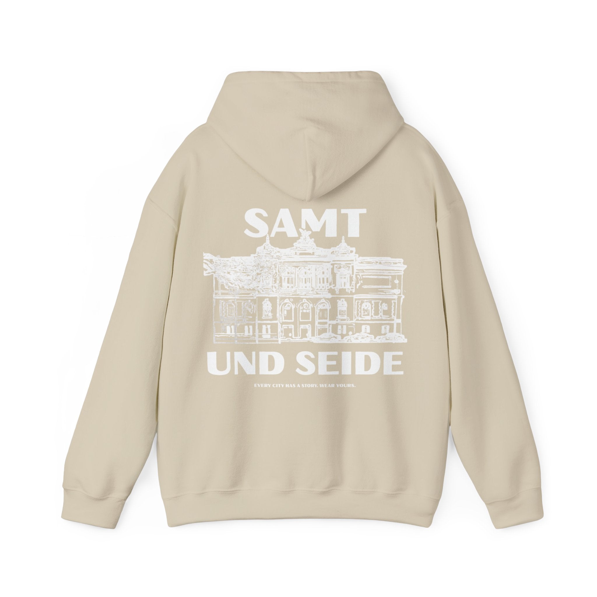 Samt & Seide Hoodie – Wear your City Kollektion | ORGNL Fabrics